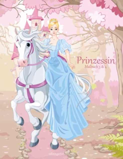 Prinzessin Malbuch 3 & 4, Paperback / softback Book