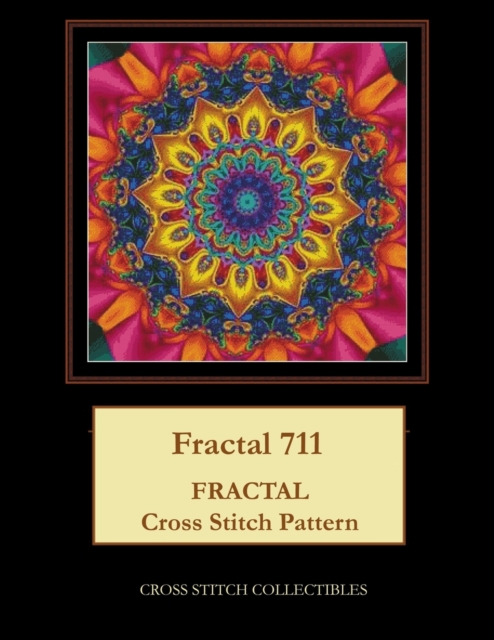 Fractal 711 : Fractal Cross Stitch Pattern, Paperback / softback Book