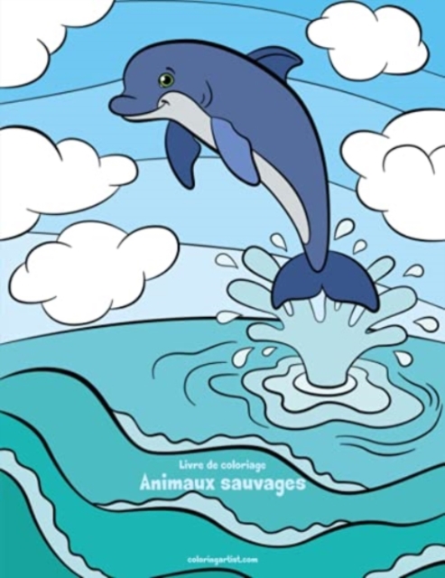 Livre de coloriage Animaux sauvages 2, Paperback / softback Book
