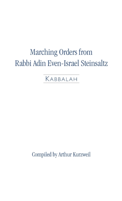 Marching Orders : Kabbalah, Paperback / softback Book