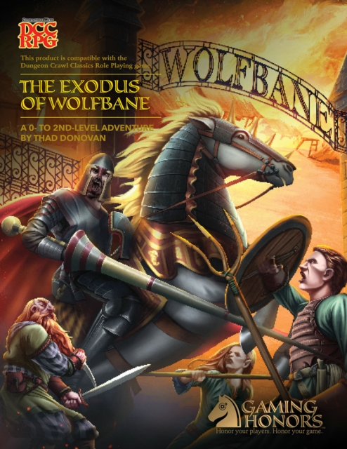The Exodus of Wolfbane (DCC RPG), Paperback / softback Book
