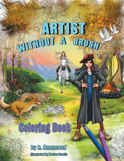 ARTIST Without a Brush Coloring Book, Paperback / softback Book