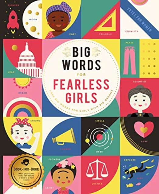 BIG WORDS FOR FEARLESS GIRLS, Hardback Book