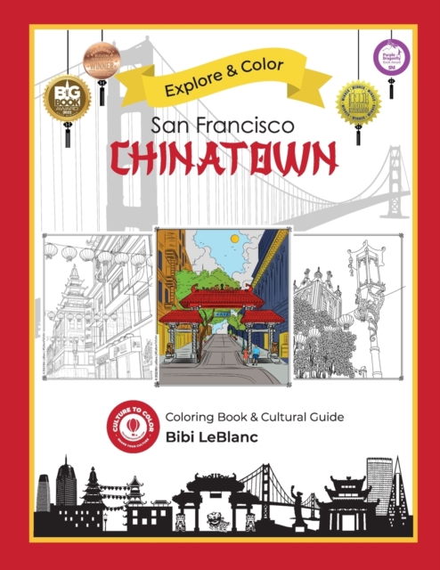 Explore & Color San Francisco Chinatown, Paperback / softback Book