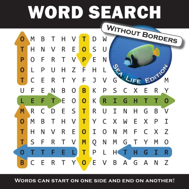 Word Search Without Borders Sea Life Edition, Paperback / softback Book