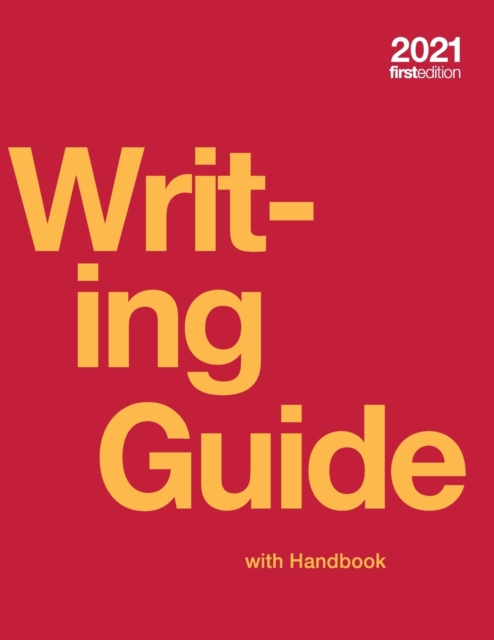 Writing Guide with Handbook (paperback, b&w), Paperback / softback Book