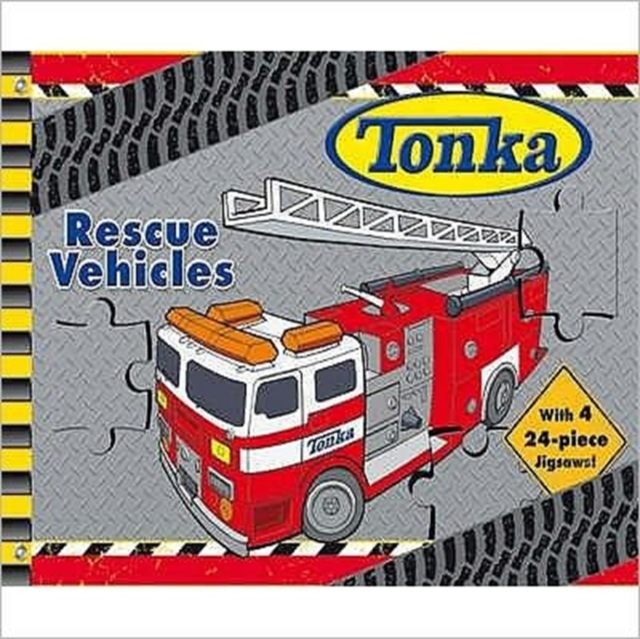 Tonka Rescue Vehicles Deluxe Jigsaw Book, Board book Book