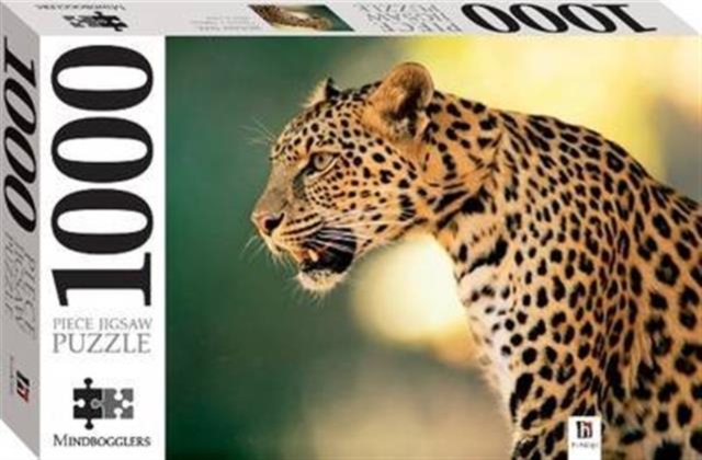 Leopard 1000 Piece Jigsaw, Jigsaw Book