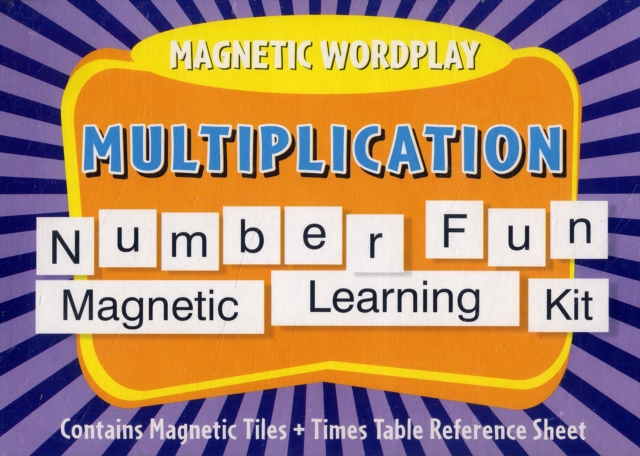 Magnetic Wordplay Multiplication, Hardback Book