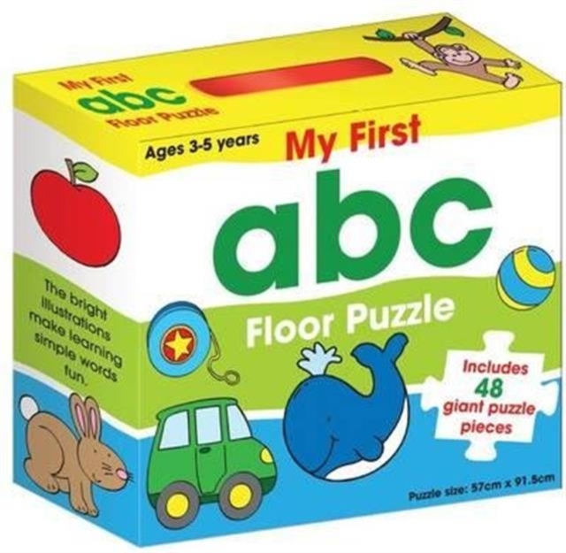 My First ABC Floor Puzzle, Hardback Book