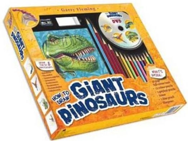 Garry Fleming's How to Draw Giant Dinosaurs, Board book Book