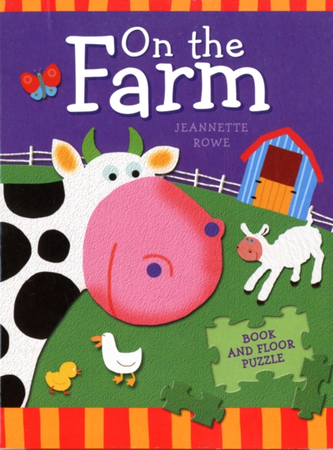 On The Farm Book And Floor Puzzle, Other printed item Book
