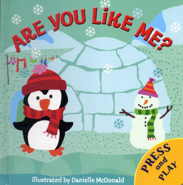 Press Out and Play: Are You Like Me?, Hardback Book
