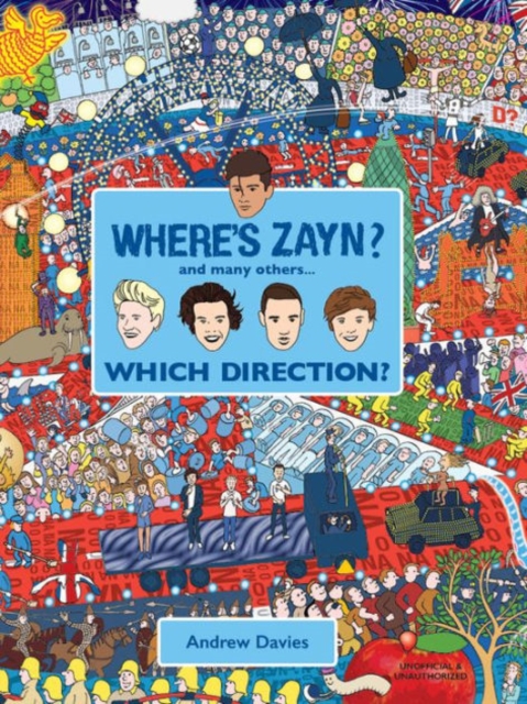 Wheres Zayn: Which Direction?, Hardback Book