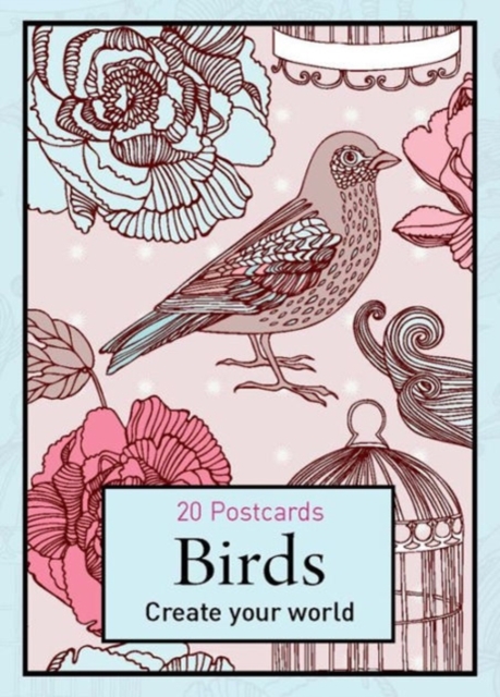 Colouring in Book Postcards: Birds, Paperback / softback Book