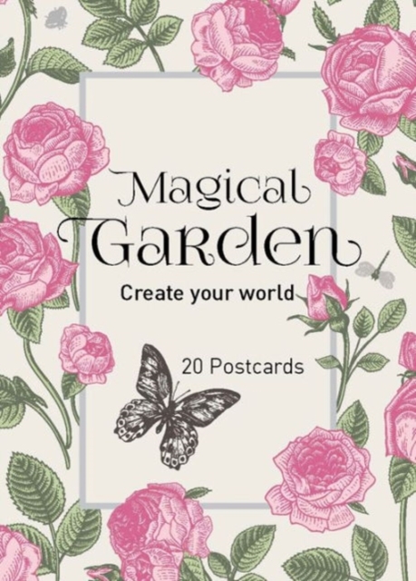 Colouring in Book Postcards: Magical Garden, Paperback / softback Book