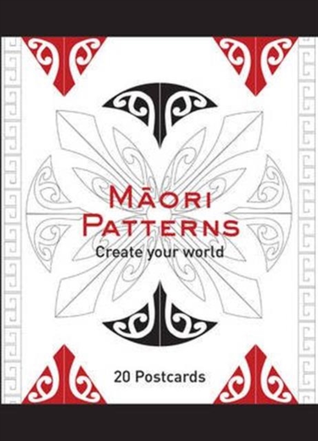 Colouring In Postcards- Maori Patterns, Cards Book