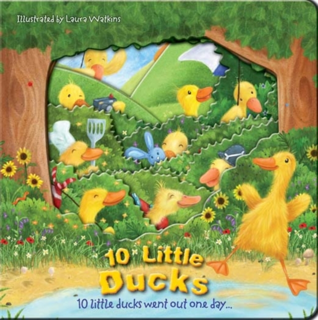 Ten Little Ducks, Hardback Book