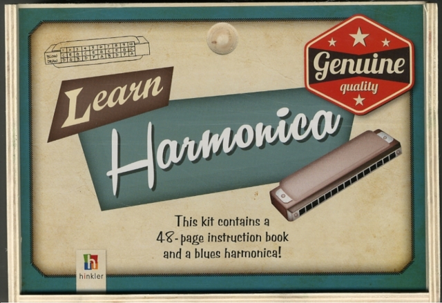 Retro Wooden Boxes: Harmonica, Kit Book