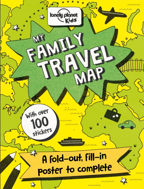 My Family Travel Map, Fold-out book or chart Book