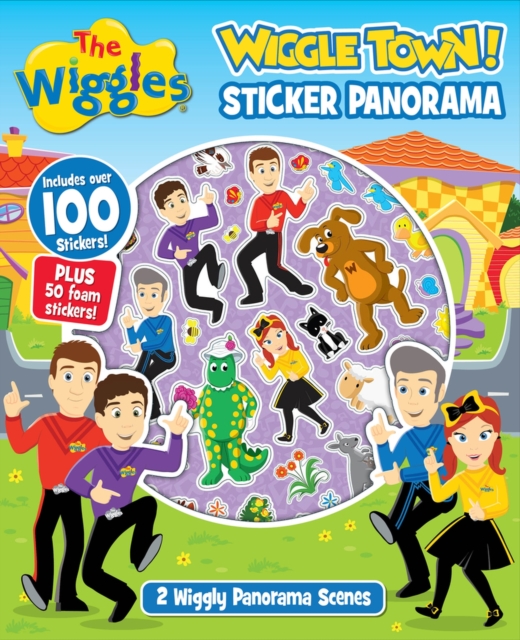 The Wiggles: Wiggle Town! Sticker Panorama, Paperback / softback Book