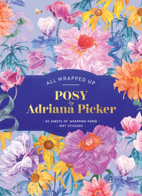 Posy by Adriana Picker : A Wrapping Paper Book, Other printed item Book