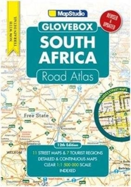Glovebox road atlas South Africa, Sheet map, folded Book