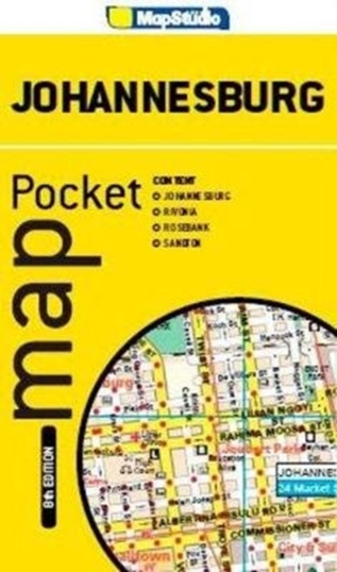 Pocket tourist map: Johannesburg, Sheet map, folded Book