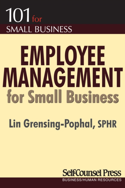 Employee Management for Small Business, EPUB eBook