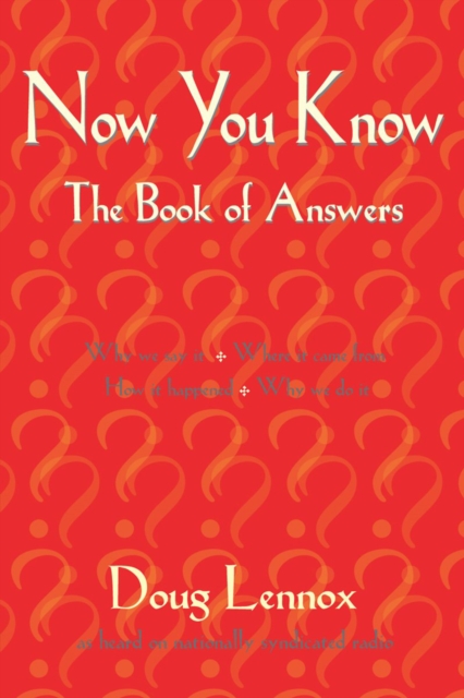 Now You Know : The Book of Answers, PDF eBook