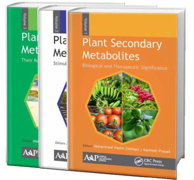 Plant Secondary Metabolites, Three-Volume Set, Mixed media product Book