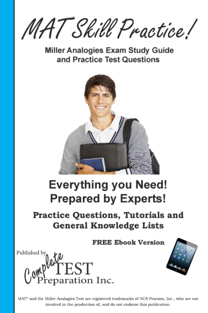 Miller Analogies Skill Practice! : Practice Test Questions for the Miller Analogies Test, Paperback / softback Book