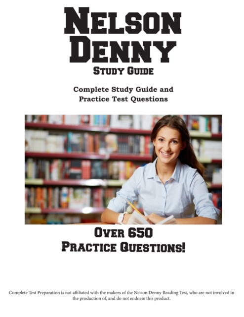 Nelson Denny Study Guide : Complete Study Guide and Practice Test Questions, Paperback / softback Book