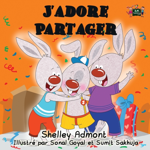 J'Adore Partager : I Love to Share (French Edition), Paperback / softback Book