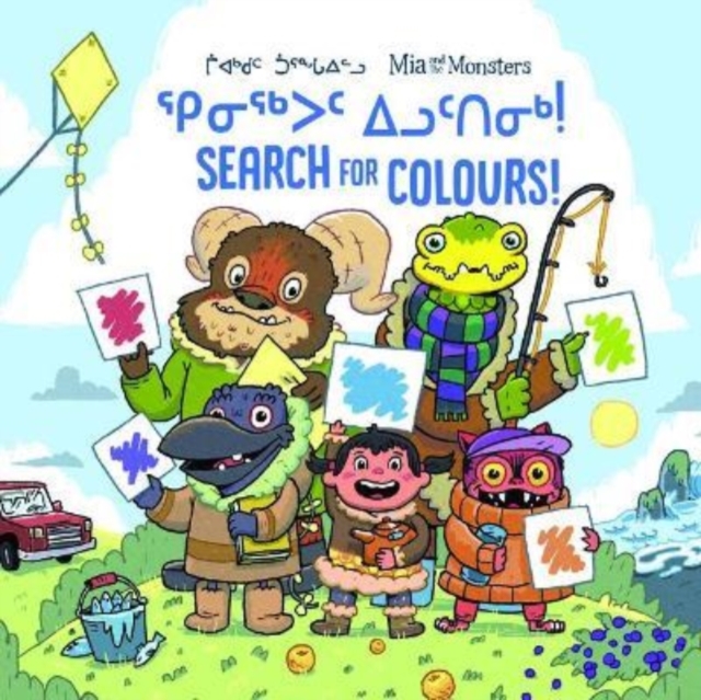 Mia and the Monsters Search for Colours : Bilingual Inuktitut and English Edition, Board book Book