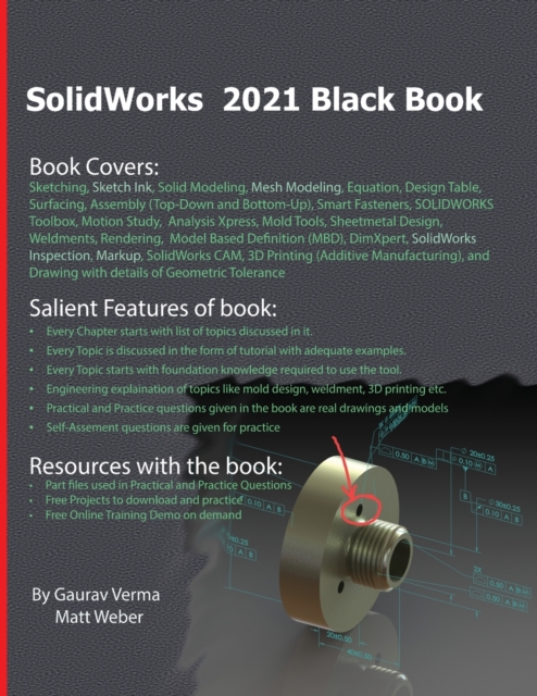 SolidWorks 2021 Black Book, Paperback / softback Book