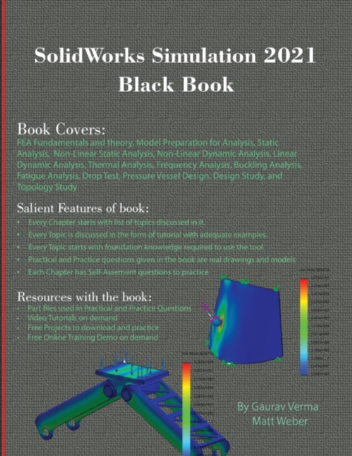 SolidWorks Simulation 2021 Black Book, Paperback / softback Book