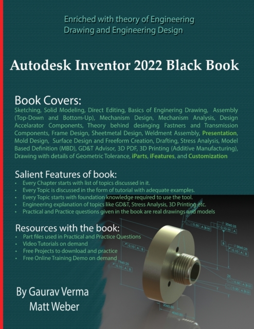 Autodesk Inventor 2022 Black Book, Paperback / softback Book