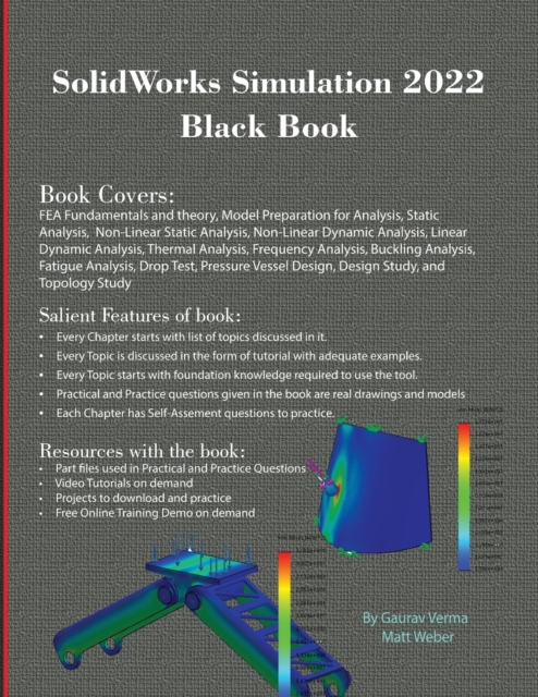 SolidWorks Simulation 2022 Black Book, Paperback / softback Book