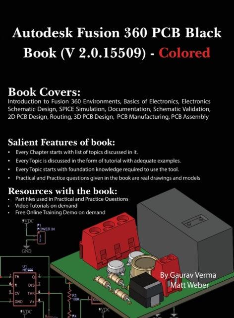 Autodesk Fusion 360 PCB Black Book (V 2.0.15509), Hardback Book