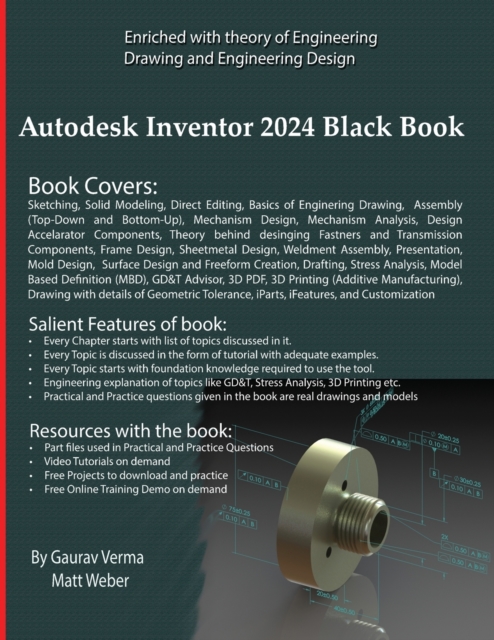 Autodesk Inventor 2024 Black Book, Paperback / softback Book