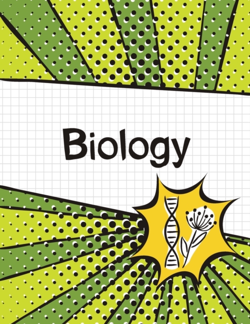 Biology Graph Paper Notebook : (Large, 8.5"x11") 100 Pages, 4 Squares per Inch, Science Graph Paper Composition Notebook for Students, Paperback / softback Book