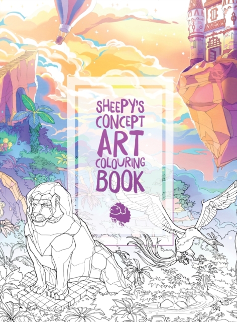 Mrsuicidesheep's Concept Art Colouring Book, Hardback Book