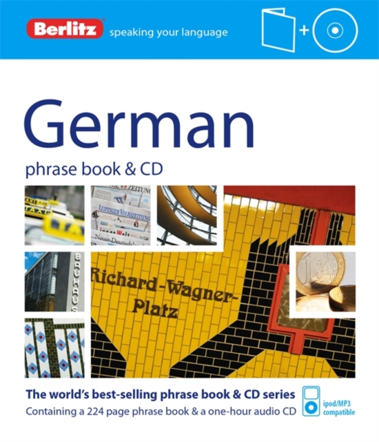 Berlitz: German Phrase Book & CD, Paperback Book