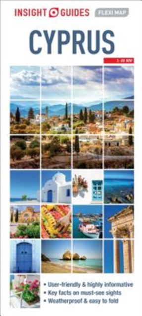 Insight Guides Flexi Map Cyprus, Sheet map Book