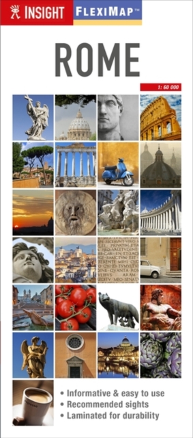 Insight Guides Flexi Map Rome, Sheet map Book
