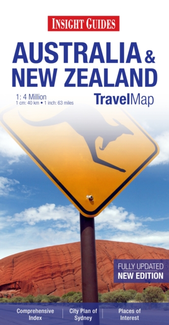 Insight Travel Maps: Australia & New Zealand, Sheet map Book