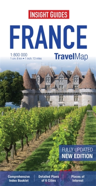 Insight Travel Map: France, Sheet map Book