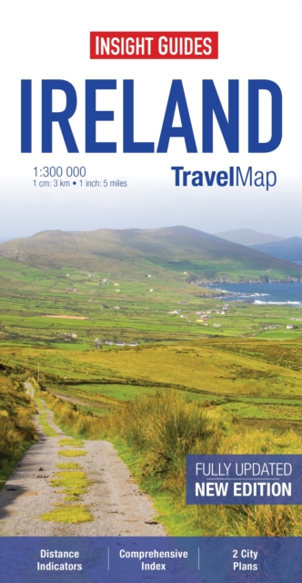 Insight Guides Travel Map Ireland, Sheet map Book