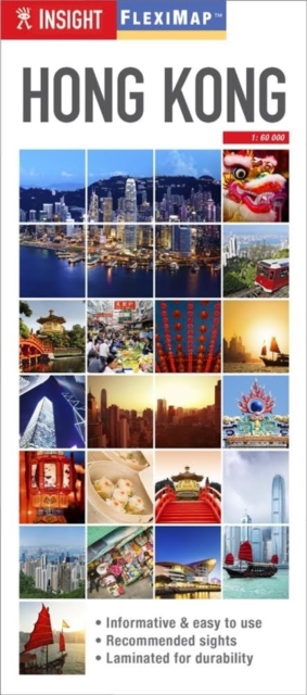 Insight Guides Flexi Map Hong Kong, Sheet map Book